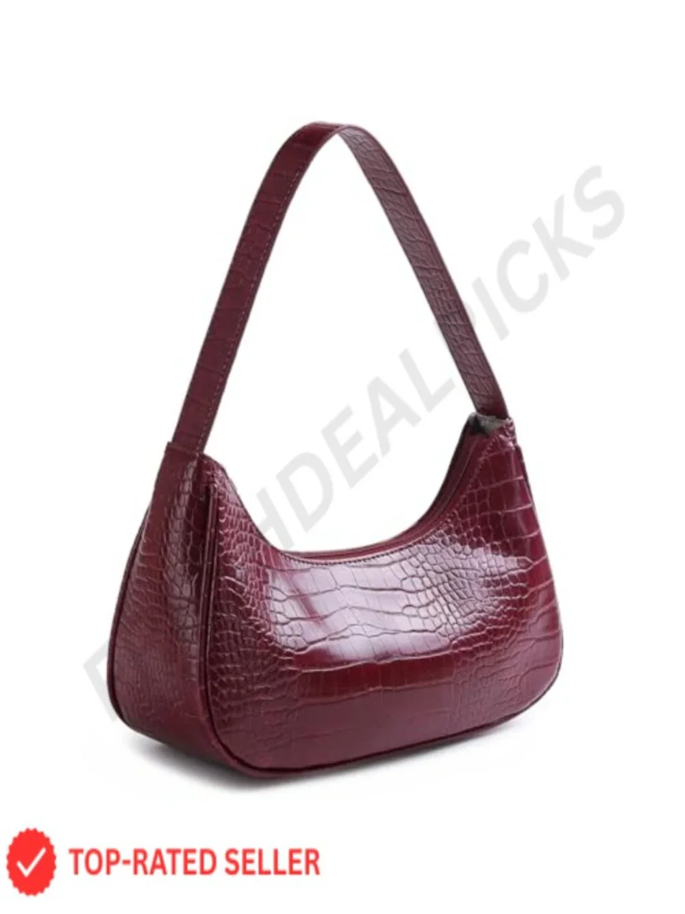 PU Leather Hobo Tote Shoulder Bag Women's Cute Handbag Purse Work Travel